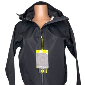 Body Glove Heavyweight Waterproof Windbreaker Cropped Jacket Lightweight